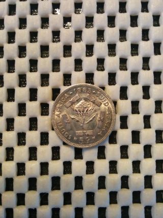 1963 South Africa 5 Cents Silver Coin photo