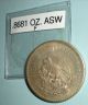 Mexico 5 Pesos Coin: 1948 ; 90 Silver.  8680 Oz.  Asw Mexico photo 1