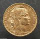 1911 France Rooster 20 Francs Gold Coin Coins: World photo 1
