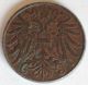 1918 Austria 2 Heller Iron Coin Wwi Km 2824 Europe photo 2