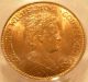 Netherlands 1912 Gold 10 Gulden Pcgs Ms - 66 Coins: World photo 1