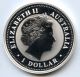 2003 Australia - Year Of The Goat - 1 Oz.  Silver - Lunar Series I Uncirculated Australia photo 1