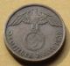 Old Coin Of Nazi Germany 2rp 1939 Mark A Berlin Swastika World War Ii Germany photo 1