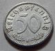 1942a Germany 3rd Reich Swastika Aluminum 50 Reichpfennig Coin - Better Date Germany photo 1