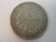 1876 A France 5 Francs Silver Coin 