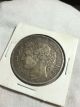 1849 1oz Silver 5 Franks Coin Ceres Europe photo 4