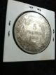 1850 1oz Silver - 5 Franks Coin Ceres Europe photo 8