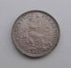 1907 Peru 1/2 Dinero Silver Coin Seated Liberty South America Km 206.  2 Unc South America photo 1