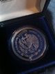 100 Pesos Silver Proof Coin Commemorating 1986 World Futbol Championship Mexico photo 3