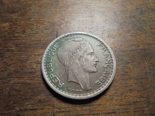 1948 France 10 Francs Cir.  Coin F48 photo