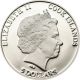 Ek // 5 Dollar Silver Coin 1 Oz Cook Island 2014 Moldavite Impact Coins: World photo 1