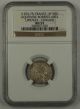 1355 - 75 France Hardi D ' Argent Silver Coin Roberts - 6833 Edward Ngc Au - 53 Akr Europe photo 2