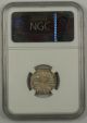 1355 - 75 France Hardi D ' Argent Silver Coin Roberts - 6833 Edward Ngc Au - 53 Akr Europe photo 3