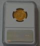 1888 Argentina 5 Pesos Gold Coin Ngc Rated Uncirculated Au 58 Brilliant South America photo 1