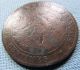 1854w France 10 Centimes Counterstamp Of London Empire Theatre Immense Success Exonumia photo 3