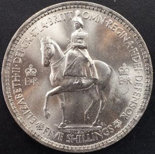 1953 Five Shillings 