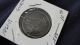 1861 - R Guatemala 2 Dos Reals Reales Circulated Silver Coin Dark Patina North & Central America photo 2