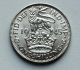 Uk (great Britain) 1945 Shilling Silver Coin - English Crest Variety - Au UK (Great Britain) photo 1