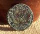 Old Coin Denga 1730 Year Overstrike Peter Kopeks Seen In The Photo Russia photo 1