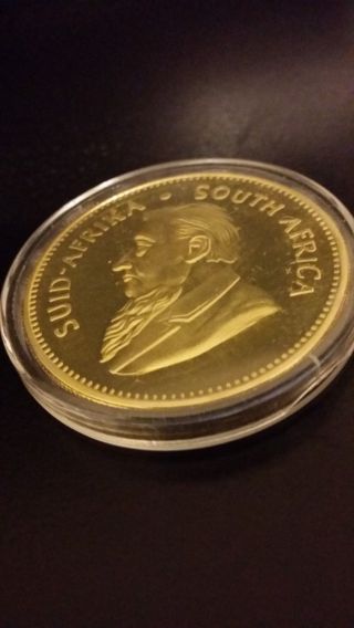Gold South African Krugerrand photo