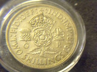 Great Britain Florin,  Two Shillings,  1948 - Coin photo