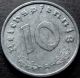 Ww2 German 1940 - A 10rp Reichspfennig 3rd Reich Zinc Nazi Coin Germany photo 1