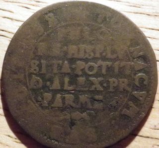 Unknown Old Copper Coin - Larger Coin - Look (d) photo