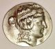 Thasos,  Island Of Thrace Silver Tetradrachm.  Stepbrothers: Heracles And Dionysos Coins: Ancient photo 2