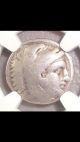 336 - 323 Bc Alexander Iii (the Great) Ancient Greek Silver Drachm Ngc Vg 4/5 2/5 Coins: Ancient photo 2
