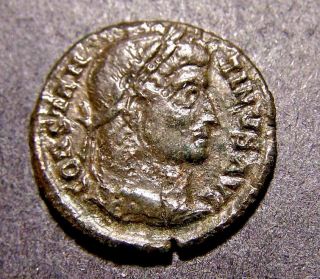 Constantine I The Great,  Vows To God And People 324 Ad,  Scarce Roman Coin photo