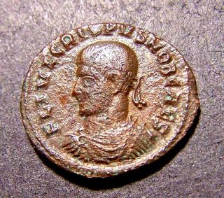 Crispus,  Tragic End & Vows To God And People Ca.  324 Ad,  Imperial Roman Coin photo