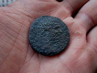 Uk Found Clodius Albinus Bronze Sestertius Roman Coin (r,  A) photo