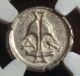 Ancient Greek: Thrace,  Apol.  Pontica.  Ar Drachm C.  4th Century Bc.  Ngc Ch Xf Coins: Ancient photo 1
