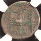 Marc Antony,  C.  30 Bc Ar Denarius.  Ngc - Fine.  32 - 31 Bc. Coins: Ancient photo 1
