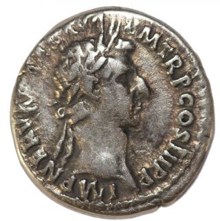 Nerva 96 - 98 Ad Ar Denarius Rome 97 Ad Ric.  16 Vf Ancient Roman Empire photo