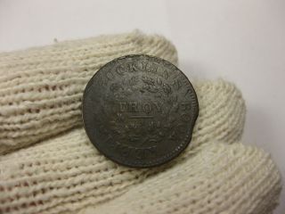 Error Coin Clip 1835 Troy Ny.  Bucklins Bookeeping & Interest Tables 93 photo