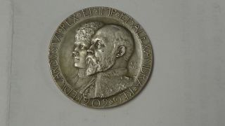 King Edward Alexandra 1902 Commemoration Coronation Medal photo