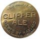 Massachusetts Token - Clipper Ale,  Harvard Brewing Co (1933 - 56) Good Luck Beer Exonumia photo 1