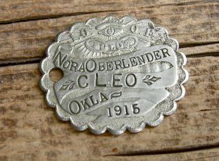 1915 Cleo Springs Oklahoma Ok Daughers Of Rebekah 
