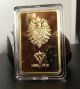 1 Oz Wilhelm Ii Deutscher Kaiser Pure.  999 24k Gold Bullion Bar Rare Exonumia photo 1