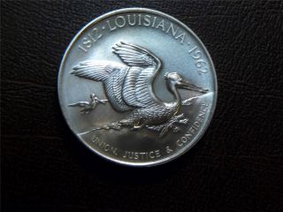 1962 Louisiana Statehood Sesquicentennial,  With Pelican photo