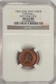 1863 Cwt Token Ngc Ms65bn F - 90/364a Lightly Toned ' Not One Cent ' Exonumia photo 2