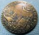 1801 Peace Of Amiens Britain & France Commemorative Medal - Et Brass Token - Kettle Exonumia photo 2