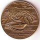 2014 Panama Medal / Centenary Of The Panama Canal / Gatun Locks / Boat Exonumia photo 1