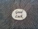 Your Lucky Four Leaf Clover Good Luck Pocket Coin Piece Pewter All Exonumia photo 1