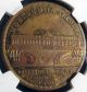 1904 St Louis World ' S Fair Token - Ms62 Ngc - Hk315 Cascade Gardens Medal,  Expo Exonumia photo 5