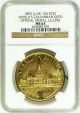 1893 Chicago Columbian Expo So - Called Dollar Hk154 Ngc Ms63,  Lg Ltrs Medal/token Exonumia photo 2