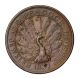 Dated 1837 C.  D.  Peacock Jewelers Time Is Money Chicago Il Hard Times Token Ht - M2 Exonumia photo 1