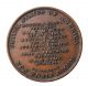 1918 World War I Peace Woodrow Wilson Medal So - Called Dollar Hk - 900 Exonumia photo 1