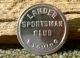 Old Lander Wyoming Wy (wind River Fremont Co) Sportsman Club Merchant Va Token Exonumia photo 2